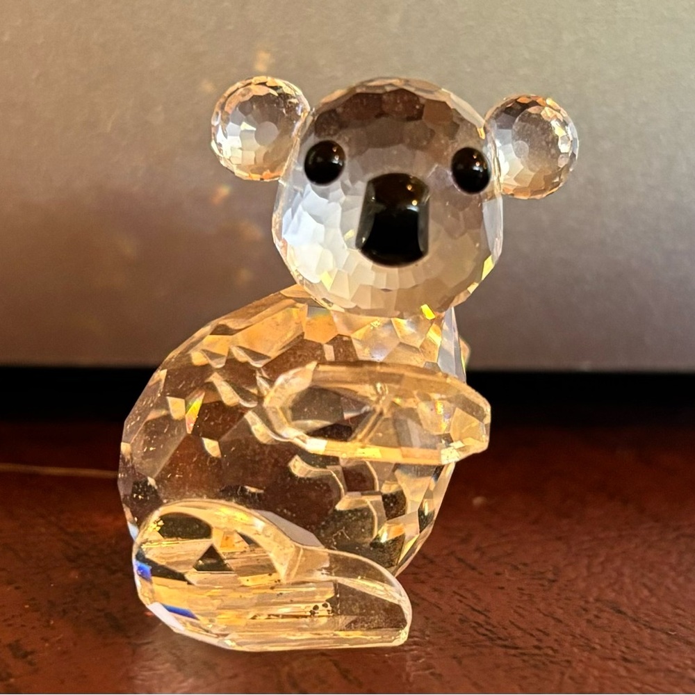 Swarovski vintage retired crystal mini Koala Bear